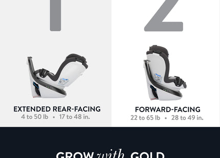 Evenflo Gold Revolve360 Slim 2-in-1 Rotational Car Seat