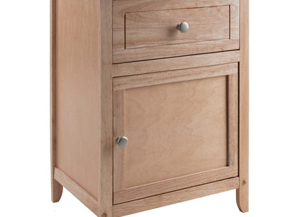 Winsome 25 x 18.9 x 14.96-Inch Wood Night Stand/Accent Table, Brown (94215)