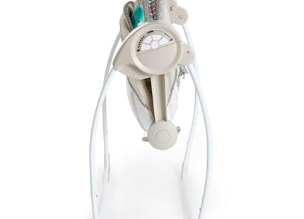 Ingenuity Soothe 'n Delight Compact Portable 6-Speed Plush Baby Swing