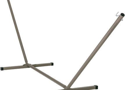 Hammock Stand Only, Heavy Duty Steel Hammock Frame for 9-11Ft. Hammock, 2 Person Hammock Stand for Outdoor Indoor Use, 450 Pounds Weight Capacity, Tan