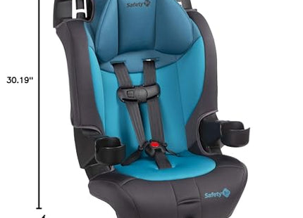 Safety 1st Grand 2-in-1 Booster Car Seat, Forward Facing Car Seat with Harness, High Back Booster Seat for Car, 30-65 Pounds and Belt-Positioning Booster, Car Seats, 40-100 Pounds, Capri Teal