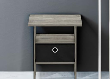 Furinno Andrey End Table / Side Table / Night Stand / Bedside Table with Bin Drawer