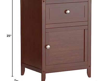 Winsome 25 x 18.9 x 14.96-Inch Wood Night Stand/Accent Table, Brown (94215)