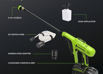 Greenworks 24V (600 PSI) Portable Power Cleaner