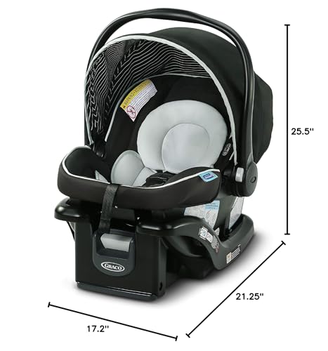 Graco SnugRide Lite LX Infant Car Seat, Studio