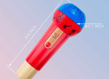 Hape Mighty Echo Microphone | Battery-Free Voice Amplifying Microphone Toy