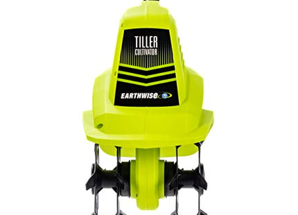 Earthwise Power Tools by ALM TC70020IT 20-Volt 7.5-Inch Cordless Electric Garden Tiller Cultivator, (2AH Battery & Fast Charger Included), Green