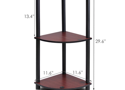 Furinno Turn-N-Tube 3-Tier Corner Display Rack
