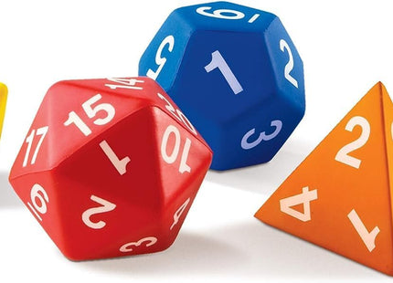 Learning Resources Jumbo Foam Polyhedral Dice