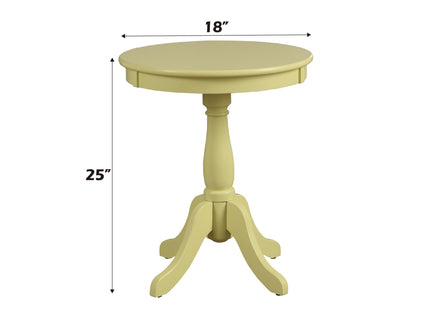 Acme Alger Wooden Round End Table