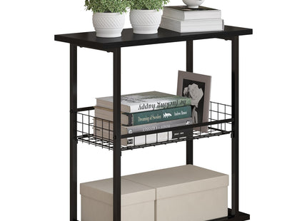Side Table, 3-Tier End Table