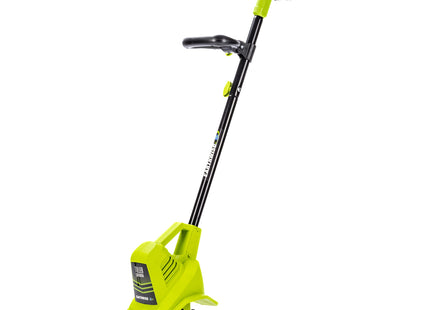 Earthwise Power Tools by ALM TC70020IT 20-Volt 7.5-Inch Cordless Electric Garden Tiller Cultivator, (2AH Battery & Fast Charger Included), Green