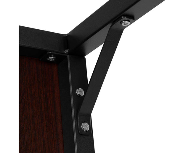 Flash Furniture Clifton Modern Office Computer Desk with Top and Bottom Storage Shelves, Small Computer Desk for Home Office, 28"W, Black