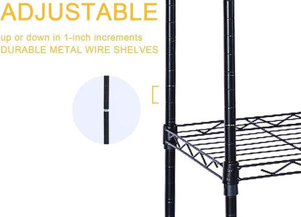 Simple Deluxe Heavy Duty 5-Shelf Storage Shelving Unit