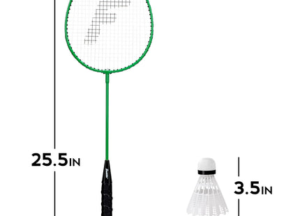 Franklin Sports Badminton Racket + Birdie Set