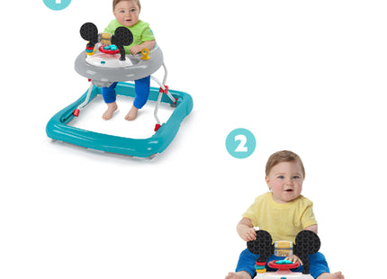 Bright Starts Disney Baby Mickey Mouse Original Bestie 2-in-1 Baby Activity Walker