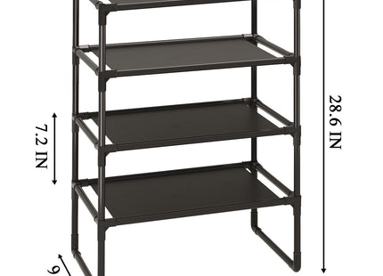 5-Tier Small Shoe Rack for Closet and Entryway