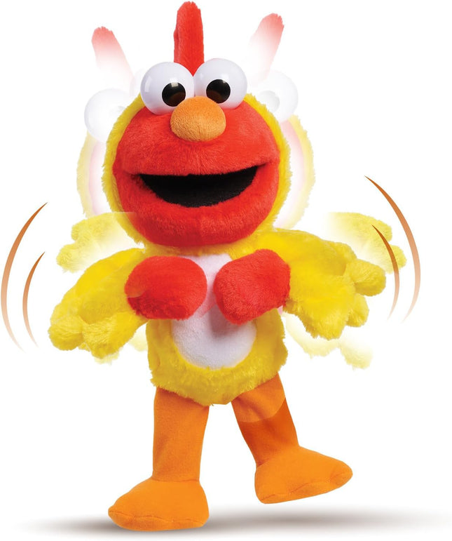 Just Play Sesame Street Chicken Dance Elmo 13 Inch Feature Plush