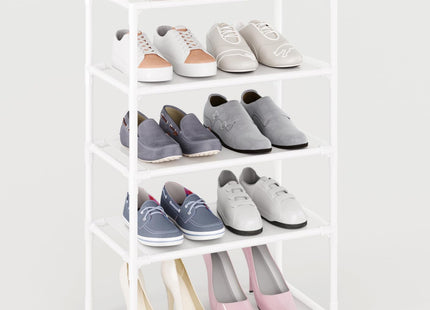 5-Tier Small Shoe Rack for Closet and Entryway