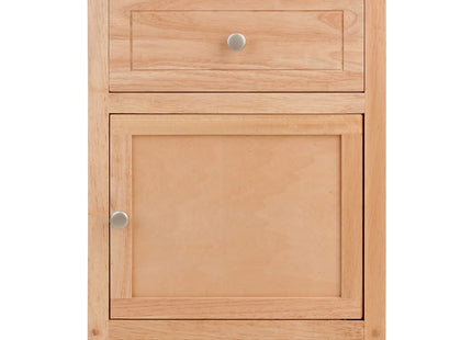 Winsome 25 x 18.9 x 14.96-Inch Wood Night Stand/Accent Table, Brown (94215)