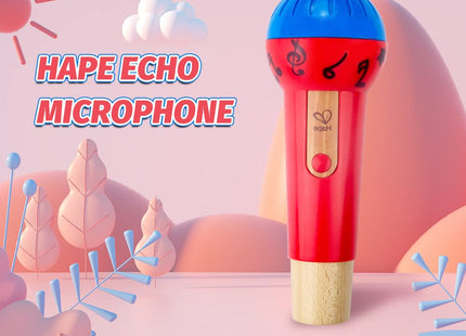 Hape Mighty Echo Microphone | Battery-Free Voice Amplifying Microphone Toy