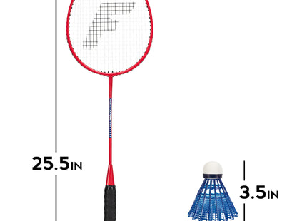 Franklin Sports Badminton Racket + Birdie Set