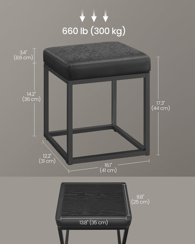 SONGMICS HOME LUIZ Collection - Ottoman Footstool