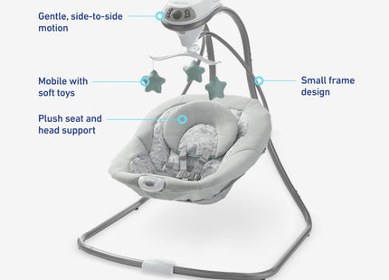 Graco DuetConnect LX Seat & Bouncer, Redmond