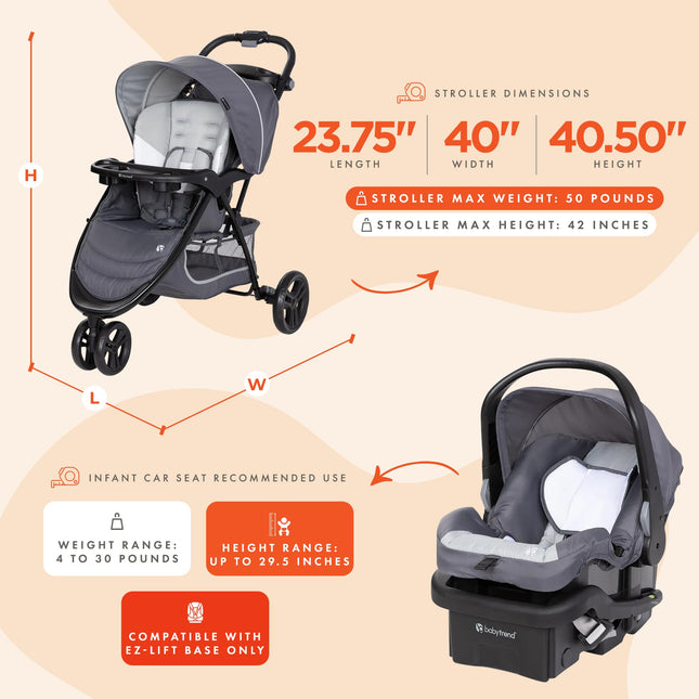 Baby Trend EZ Ride Travel System
