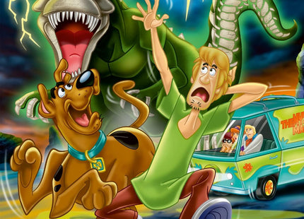 Ravensburger Scooby Doo: Three Night Fright - Kid-Friendly 3x49 Piece Jigsaw Puzzles Set