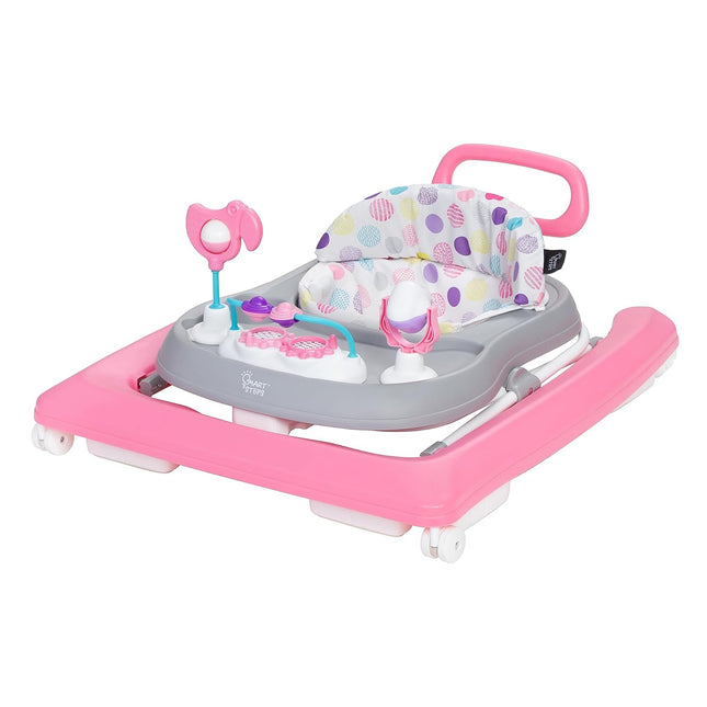 Smart Steps® Trend Plus 2-in-1 Walker with Deluxe Toys, Orbits Pink