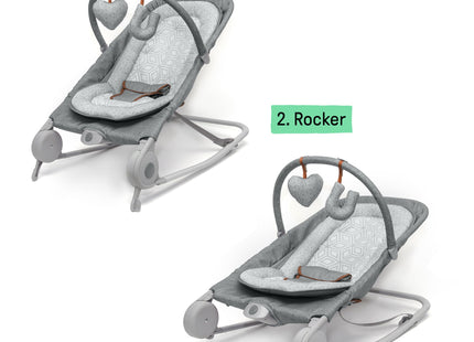 Summer Infant 2-in-1 Bouncer & Rocker Duo