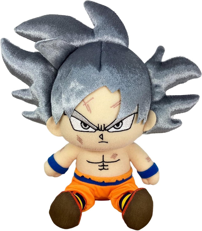 Great Eastern Entertainment Dragon Ball Super - Goku Ultra Instinct Sitting Plush 7"
