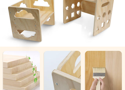Montessori Weaning Table and Chair Set
