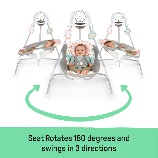 Ingenuity InLighten 5-Speed Baby Swing