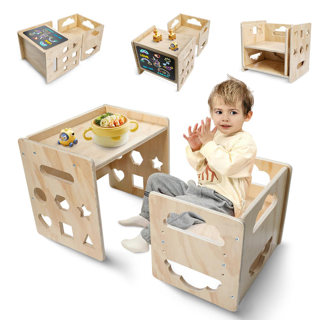 Montessori Weaning Table and Chair Set