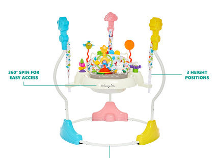 Dream On Me Zany 2-in-1 Baby Activity Center and Bouncer