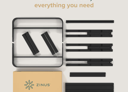 Zinus Rumi 14in Queen Metal Bed Frame