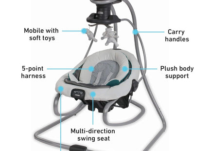 Graco DuetSoothe Swing and Rocker