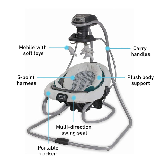 Graco DuetSoothe Swing and Rocker