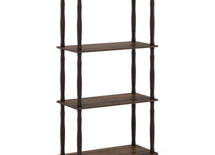 Furinno Turn-N-Tube 4-Tier Multipurpose Shelf Display Rack