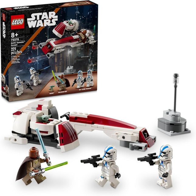 LEGO Star Wars BARC Speeder Escape, Mandalorian Toy Building Set