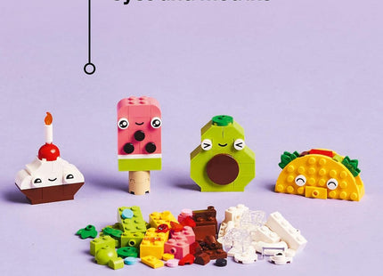 LEGO Classic Creative Food Friends Building Toy Set