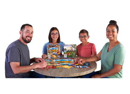 RoseArt - My Happy Place - Man Cave - 750 Piece Jigsaw Puzzle for Adults
