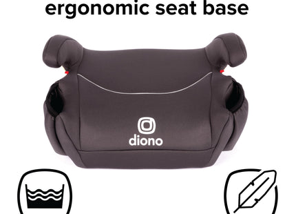 Diono Solana, No Latch, Pack of 2 Backless Booster Car Seats