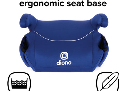 Diono Solana, No Latch, Pack of 2 Backless Booster Car Seats