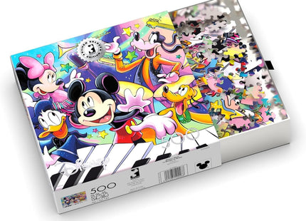 Buffalo Games - Silver Select - Disney - Mickey's Music - 500 Piece Jigsaw Puzzle