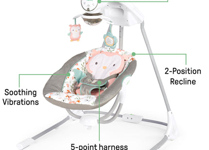 Ingenuity InLighten 5-Speed Baby Swing