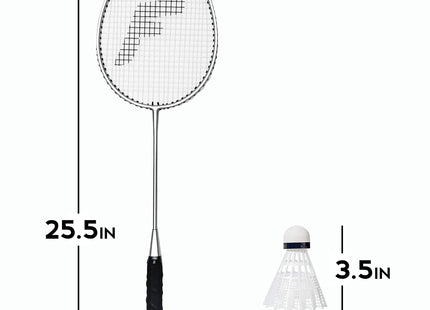 Franklin Sports Badminton Racket + Birdie Set