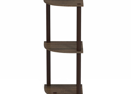 Furinno Turn-N-Tube 3-Tier Corner Display Rack